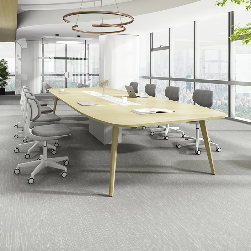 Office meeting table and chair combination simple modern large long training negotiation  small meeting room table