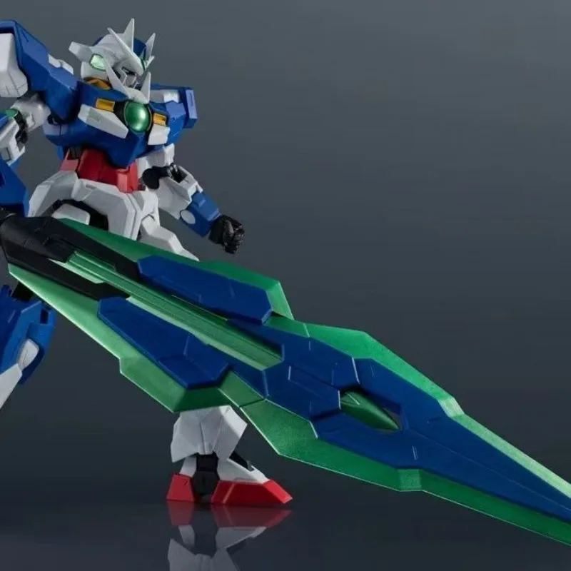 جديد Gundam HG1/144 GN-0000 ooq الكم آذان القط سلسلة الأولاد الإبداعية سطح المكتب نموذج الحلي عالية المظهر اللعب الهدايا بالجملة