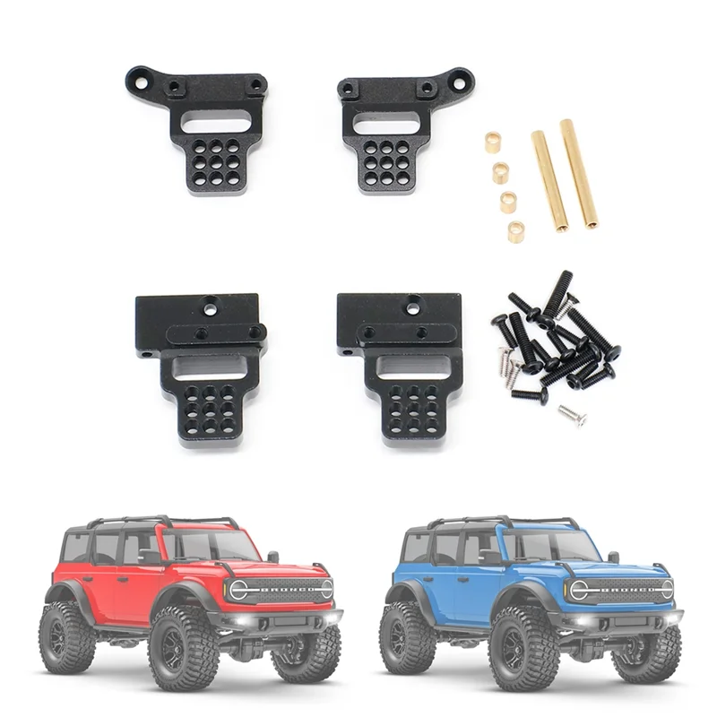 

Металлические передние и задние амортизаторы 9726 для Traxxas TRX4M TRX-4M 1/18, радиоуправляемый гусеничный автомобиль, обновленные детали, аксессуары