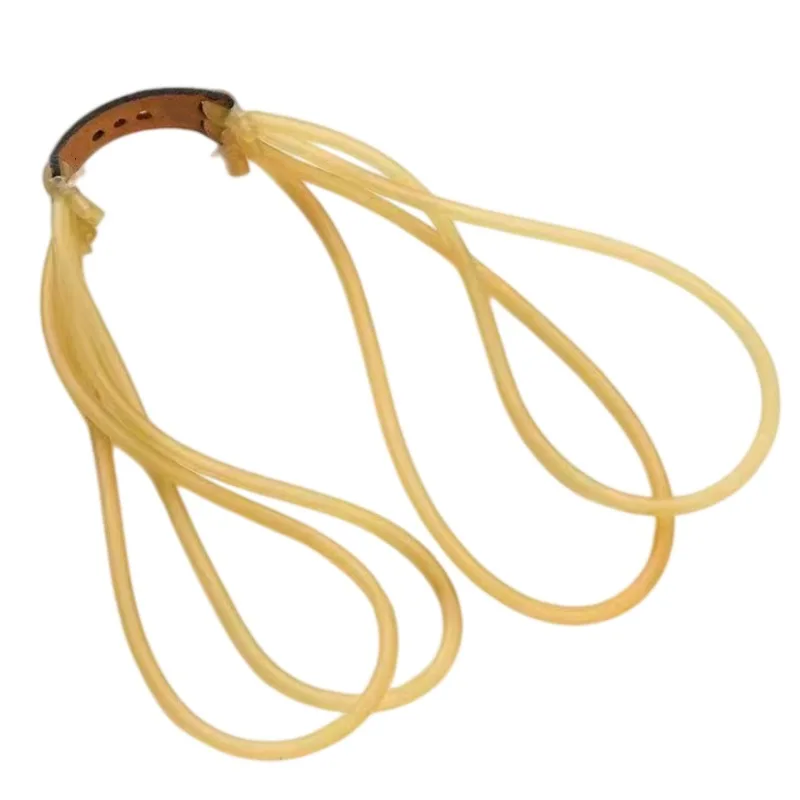 8 Strand Slingshot Latex Elastic Bands High Tensile Wear-resistant Catapult Tube Spare Parts for Outdoor Shooting