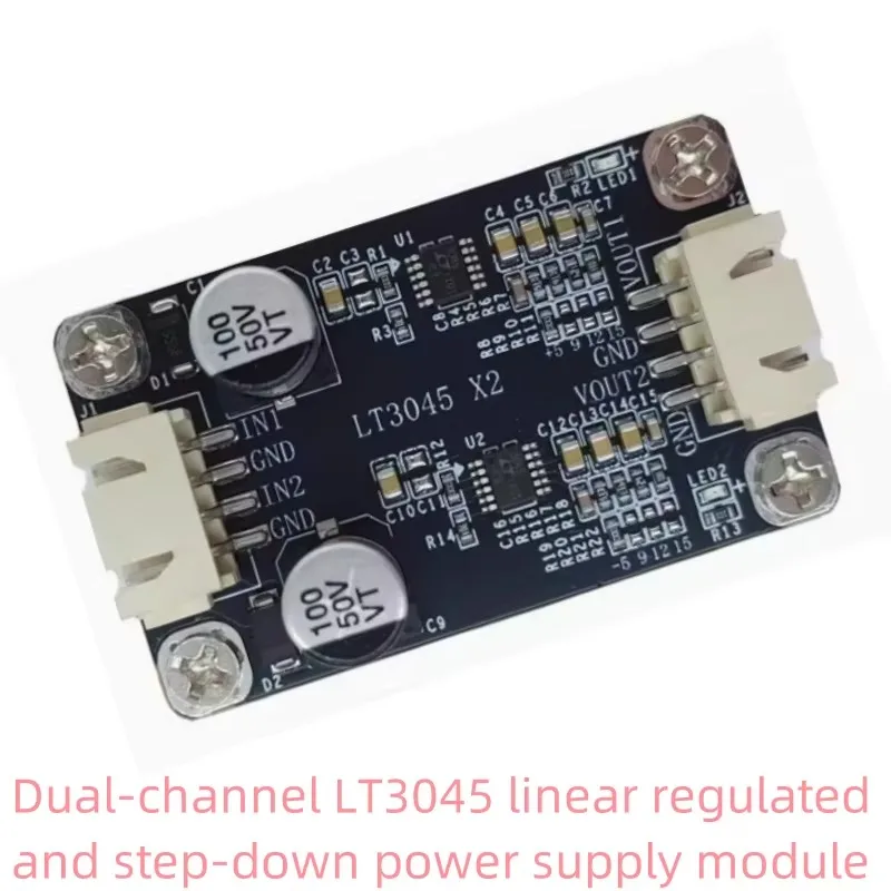TopESsLt3045 Linear Voltage Regulator And Step-down Module, Dual-channel Output Ultra-low Ripple Noise Linear Rf Power Supply Mo