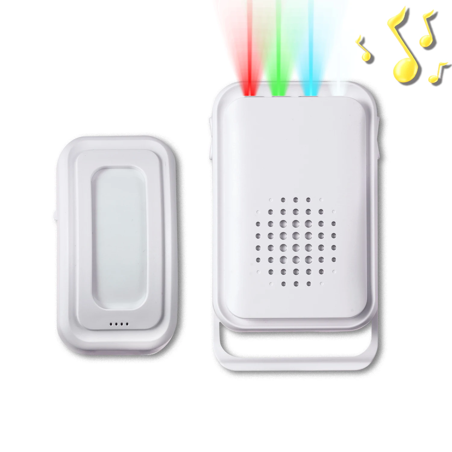 Welcome Warning Greeting Wireless Doorbell PIR Motion Detector Sensor Visitor Alarm Chime Infrared Security Alarm Ring Doorbell