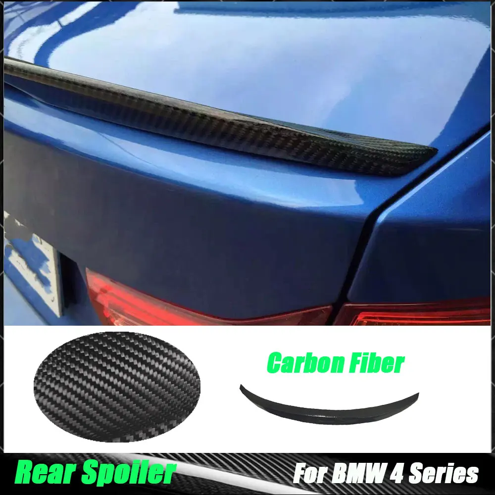 

Rear Spoiler Wings Carbon Fiber For BMW 4 Series F36 420i 420d 428i 435i Sedan 2014 2015 2016 2017UP
