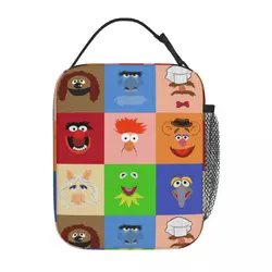 Insulated Lunch Boxes Muppets Electric Mayhem Miss Piggy Accessories Muppet Show Dr. Teeth Kermit Lunch Food Box New Arrival