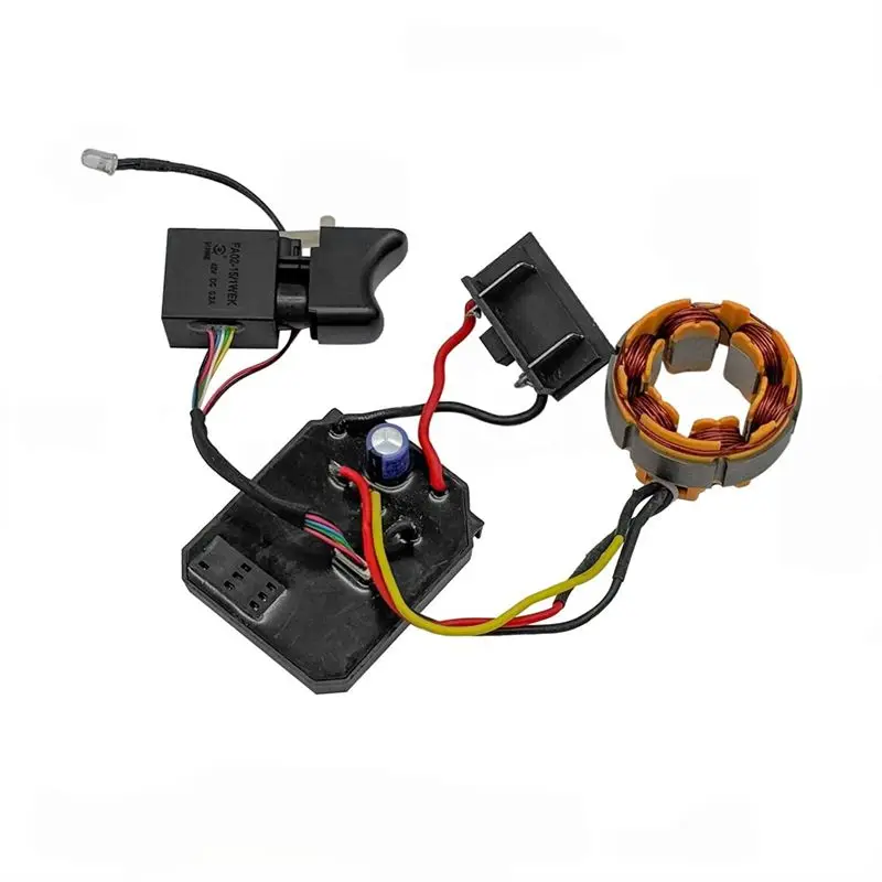 

Контроллер-модуль управления скоростью для бесщеточной литиевой электродрели Dayi 21В (статор в сборе)