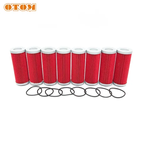 Масляный фильтр OTOM для мотоцикла 77338005100 для KTM SX SXF EXC XCFW XCW SMR HUSQVARNA FE FC250 350 400 450 530, фильтры двигателя