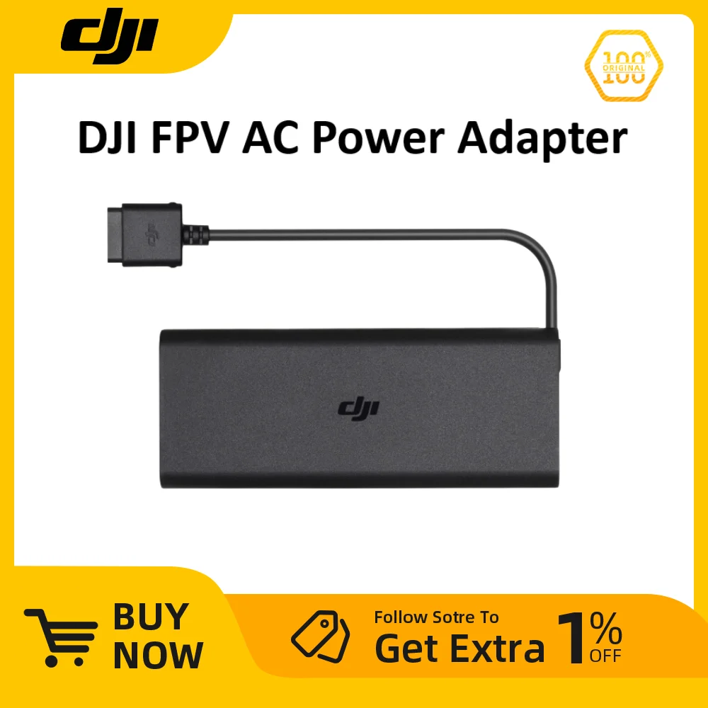 DJI FPV AC Power Adapter 90W Output Power for Fast Charging for DJI FPV Drone in stock original