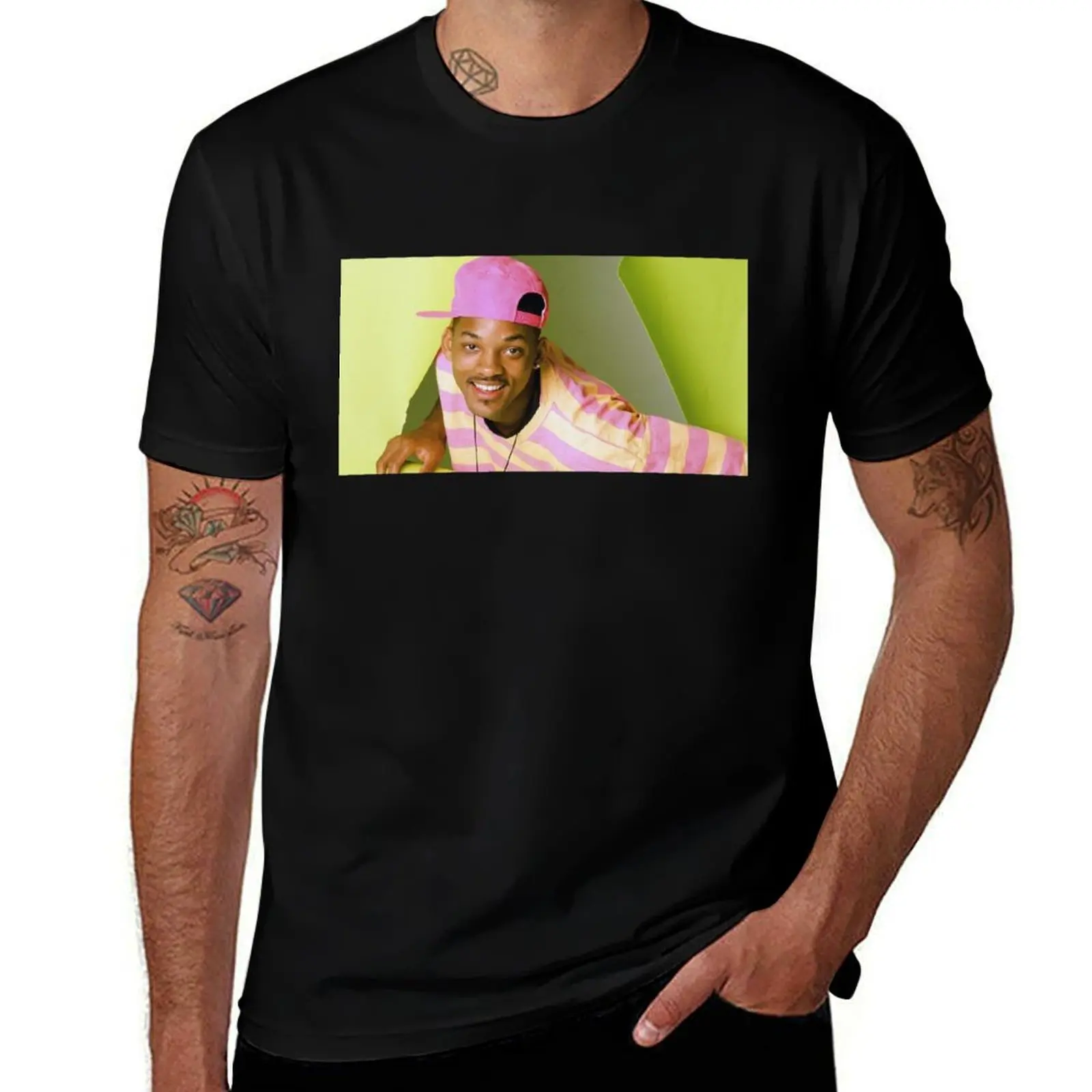 Will Smith T-Shirt Classic Crew Neck Cotton T-Shirt