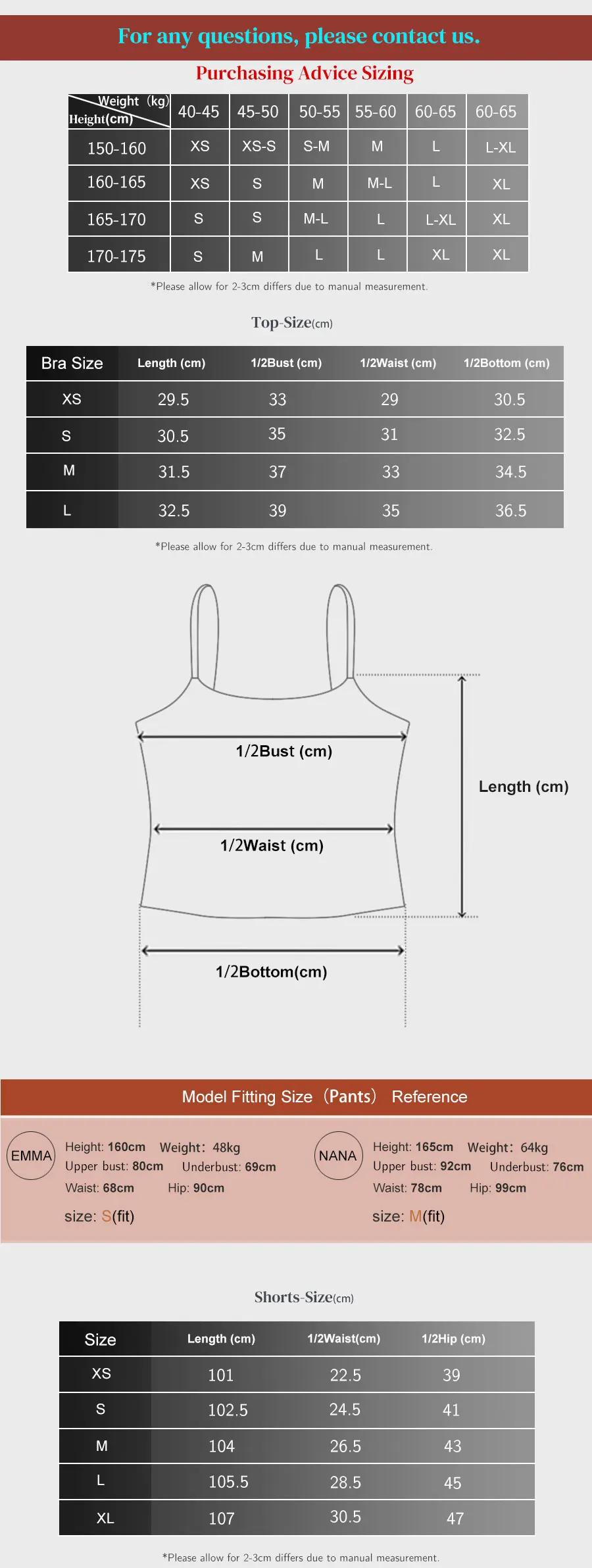 2-teiliges Fitness-Set für Damen: Gerade geschnittene Leggings & langes Trägertop mit integriertem BH – Trainingskleidung – Detail 2
