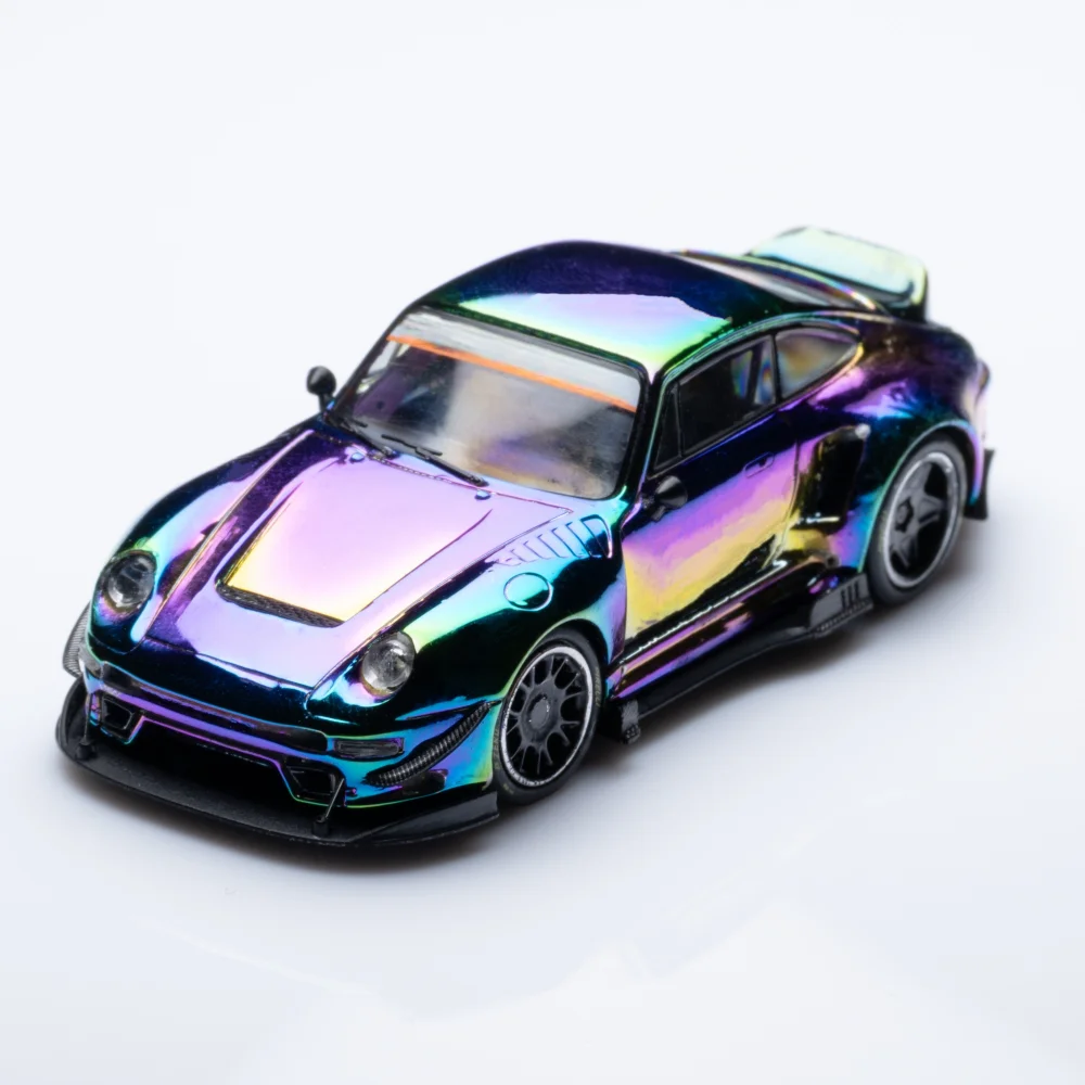 

TIME MICRO 1:64 RWB 993 ducktail simulation alloy car model for Collection & Display