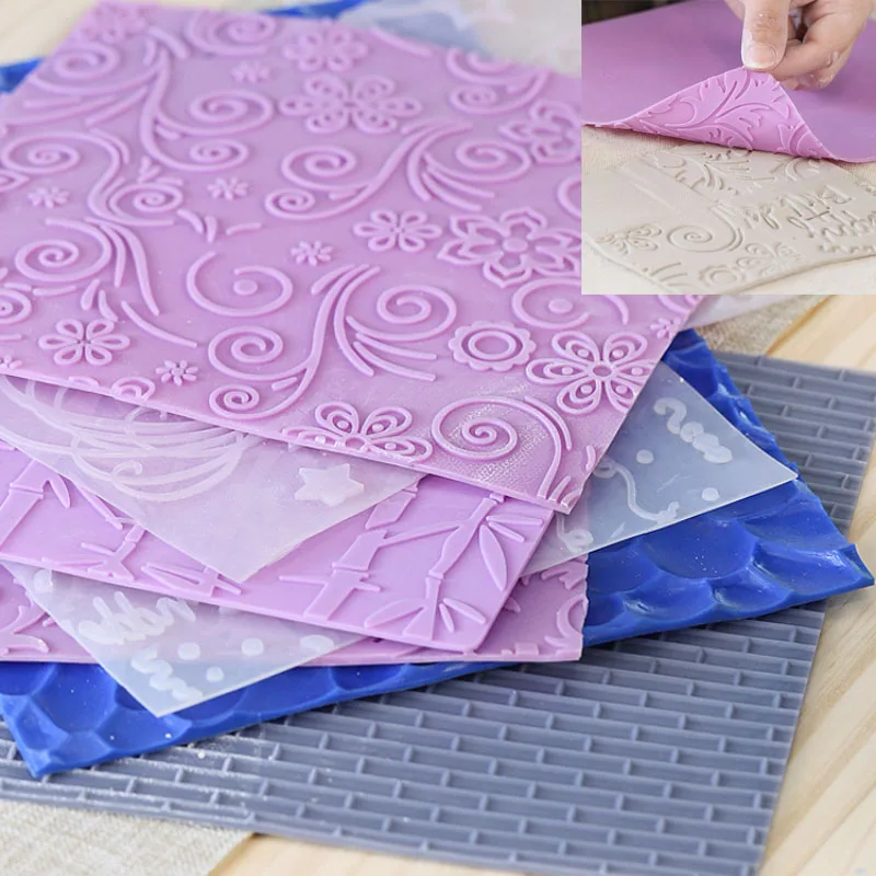 

Китайская глина, искусство, текстурированная декоративная панель, керамические инструменты, рельефная Подушка с несколькими узорами, прочная