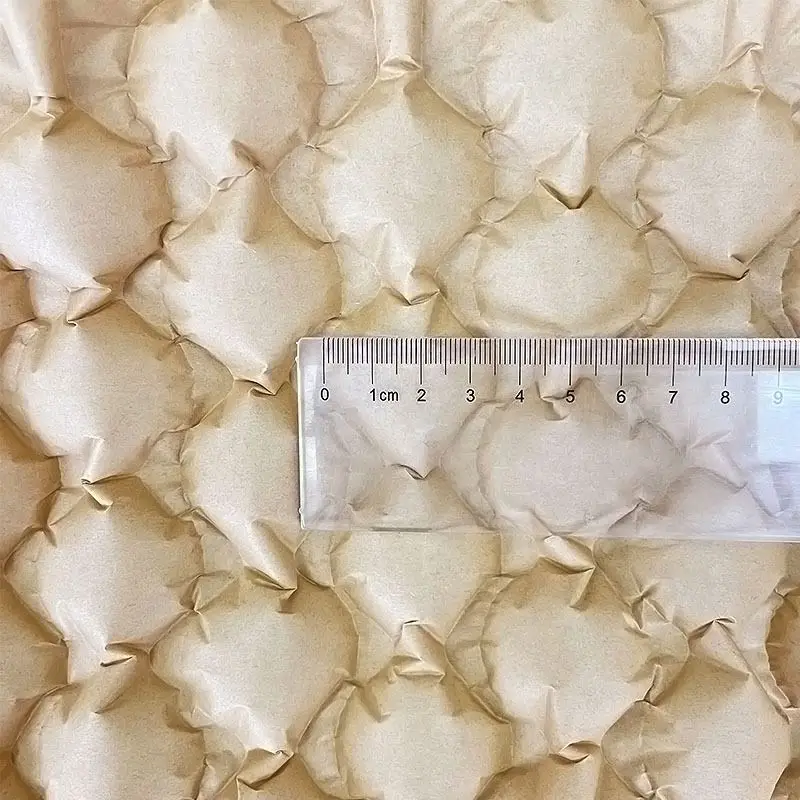 Void Fill Packaging Material Factory Price Imported Buffer Foam Package Cushioning Kraft Paper Wrap Rolls for Transportation