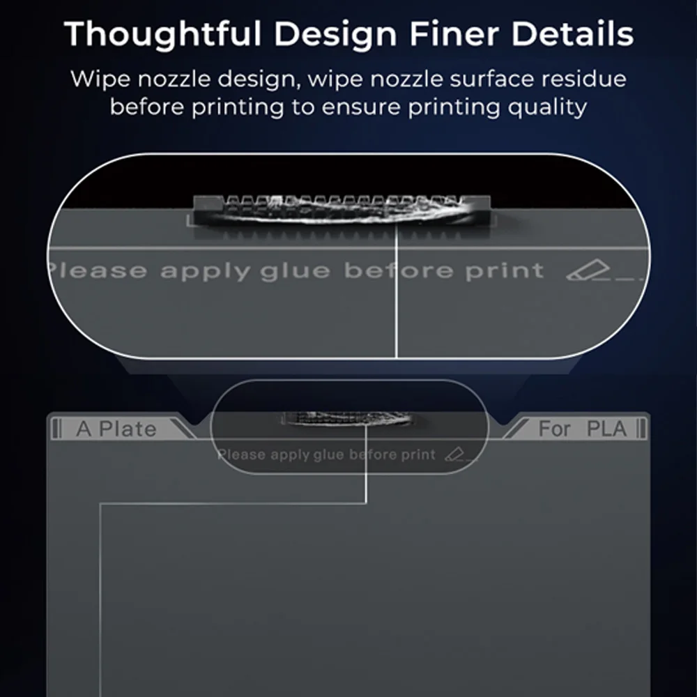 

Аксессуары для 3D-принтеров CREALITY: Оригинальная гладкая PEI-платформа для печати K1C 235мм*235мм (без мягкой магнитной наклейки)