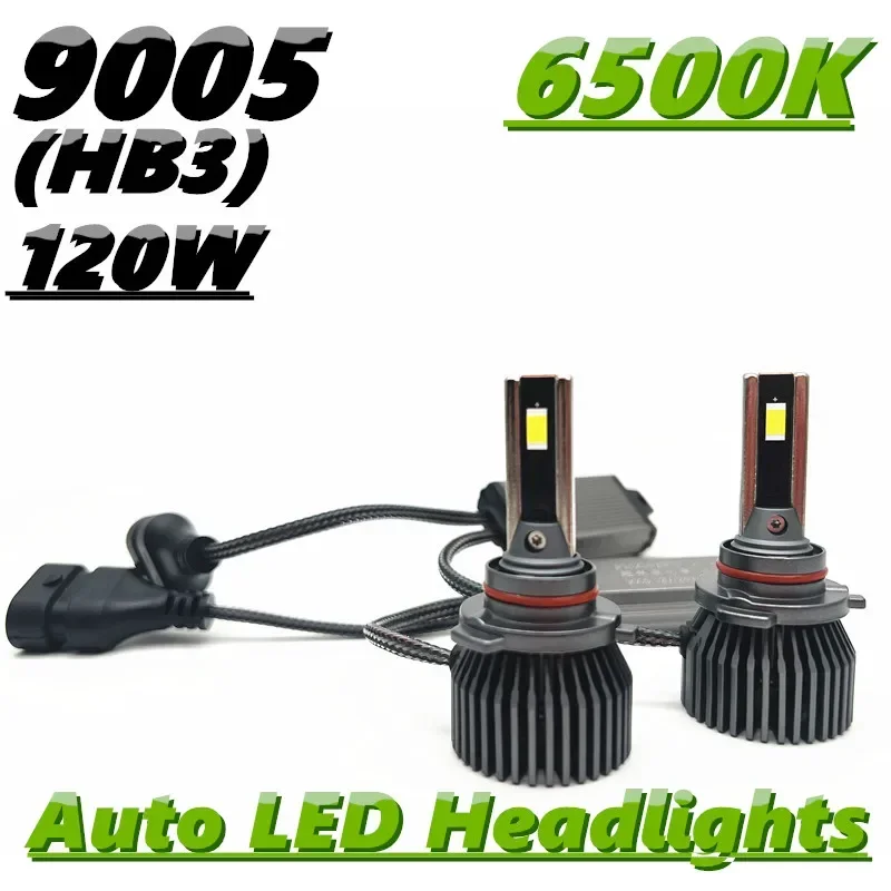 

HB3 9005 Светодиодные фары 12000LM 120W H7 Canbus H4 H11 H8 H1 HIR2 9012 9006 HB4 Автомобильные фары Противотуманные фары 12 В 24 В Автоматические фары