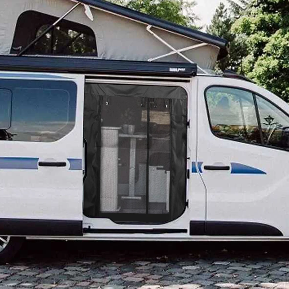 1PC Caravan Insect Screen Mosquito/Fly Screens Net For Mercedes Benz Sprinter High Roof ​Ford Car Shading Curtains Accessories - view 2