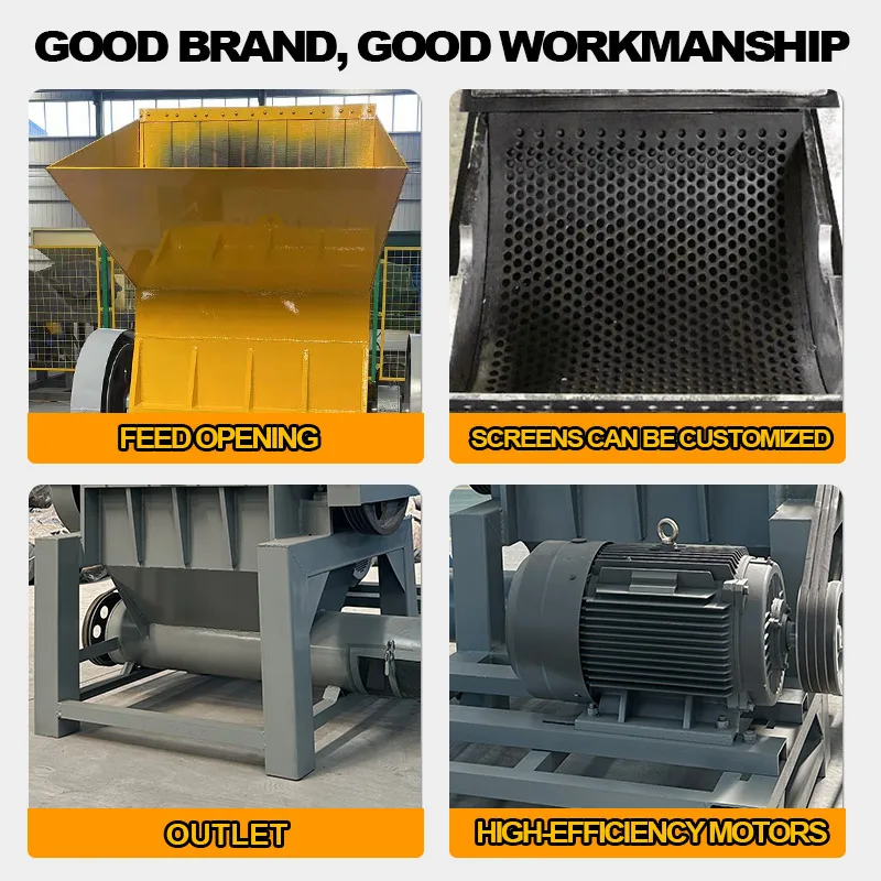 

Industrial Plastic Water Bottle Crushing Machine for Rotation Plastic Crushing Machine pp Plastic Raw Material Crushing Machine