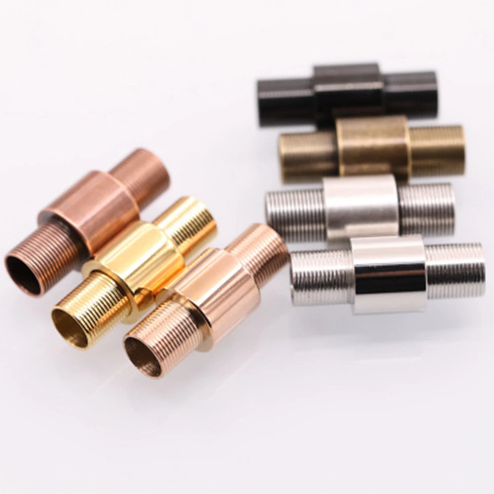 

6mm Wheel Buckle Cord Connectors Necklace Bracelet Clasps Thread Magnetic Jewelry Making Beads Hole Braided DIY