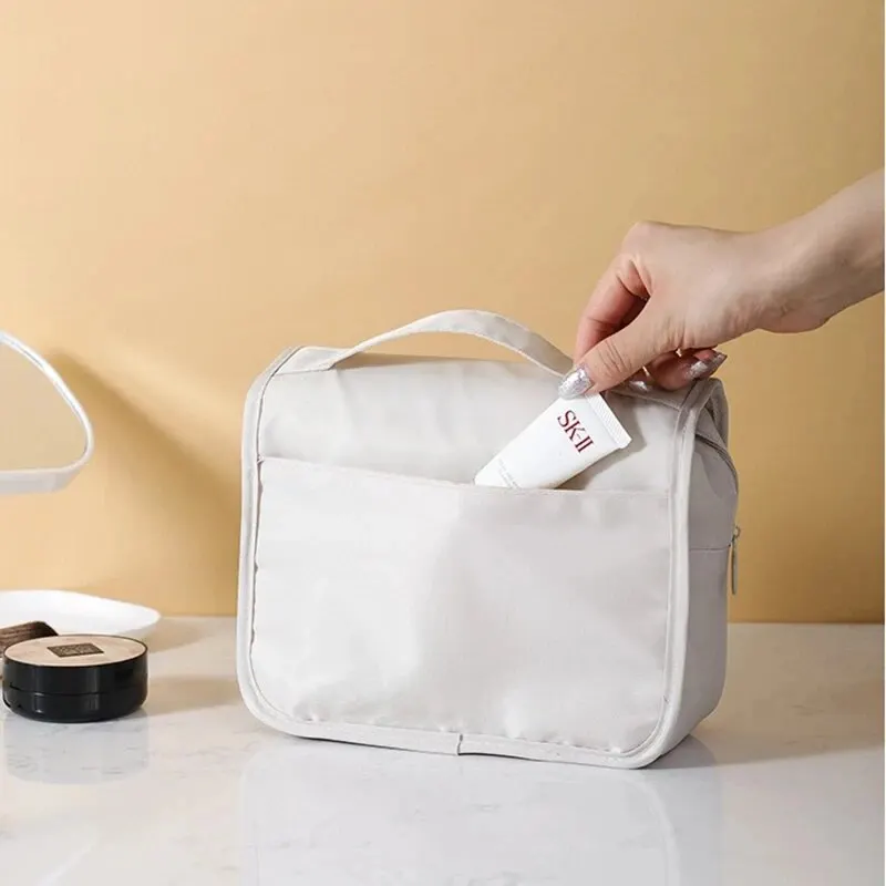 Borsa da viaggio di grande capacità borsa da viaggio portatile impermeabile per il trucco borsa da toilette Organizer borsa da bagno multifunzionale