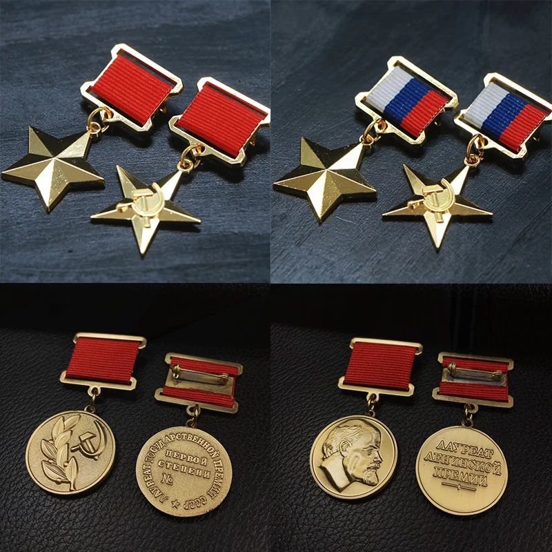 Labor Hero Medal Russian World War II Soviet Socialist