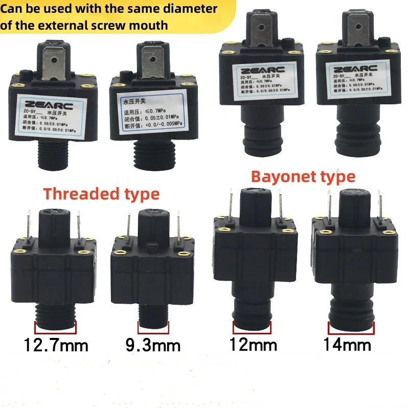 Gas Wall-hung Boiler Pressure Gauge Water Pressure Switch Electronic Pressure Sensor General Maintenance Accessories