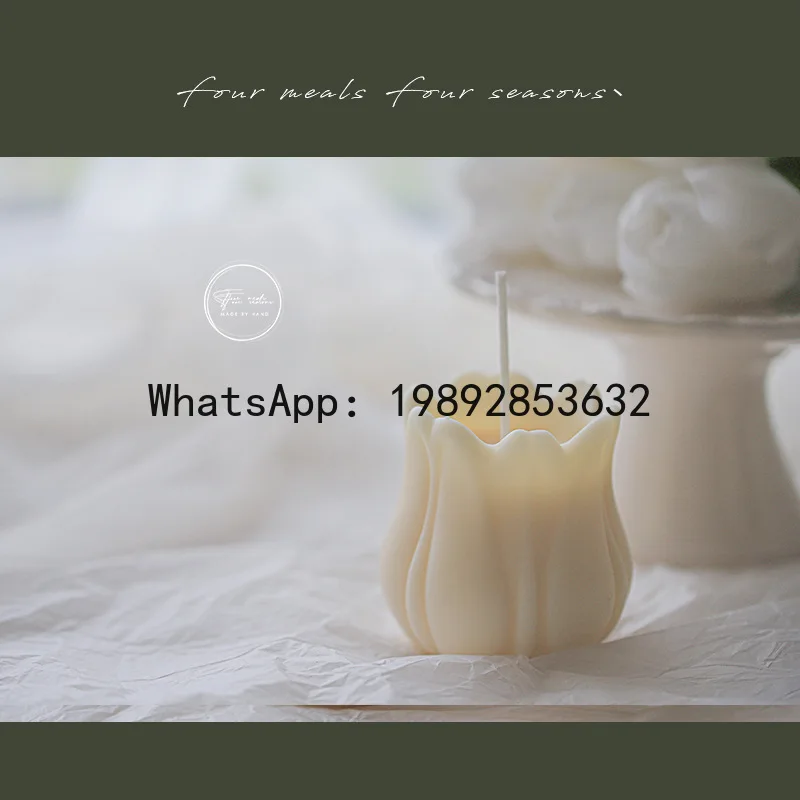 LZ company gift tulip scented candle couple atmosphere bedroom fragrance Nordic souvenir romantic