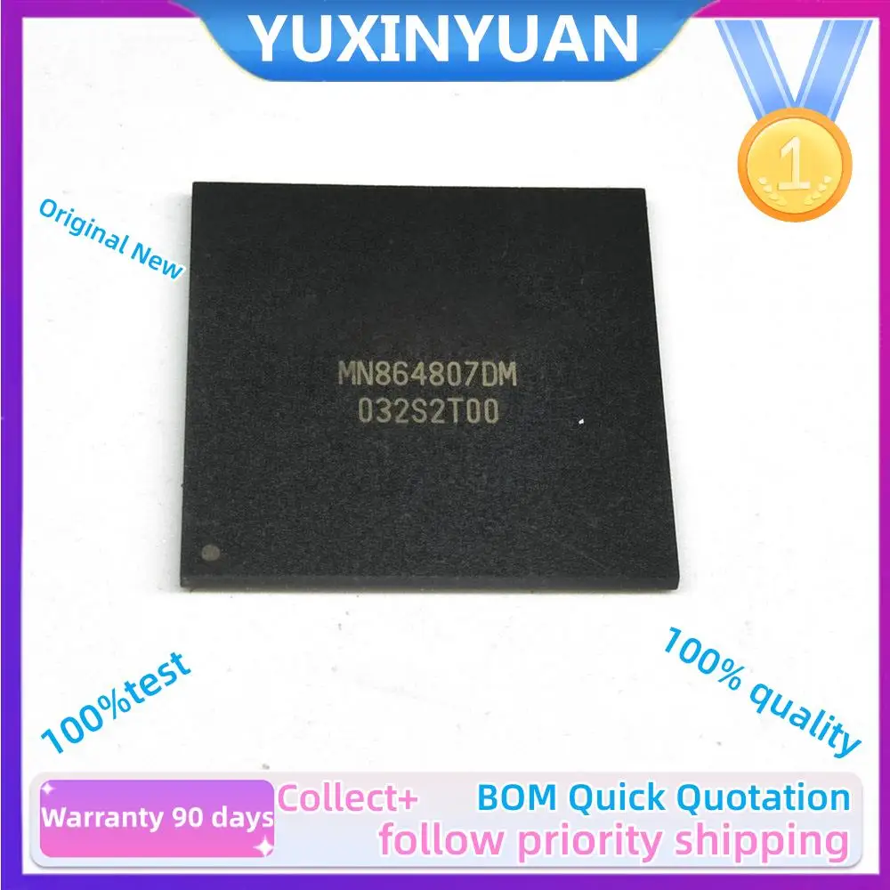 1PCs And New Original  MN864807AWE  MN864807DM  BGA IC LCD CHIP YUXINYUAN IN STOCK MN864807  864807 IC Chip in Stock100%Test