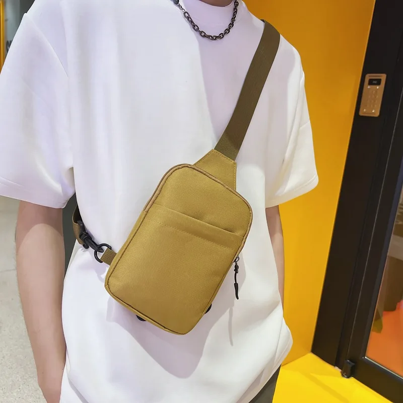 

Men‘s New Trendy Casual Shoulder Bag Leisure Travel Sports Outdoor Pack Messenger Crossbody Sling Chest Bag Pack For Male Female