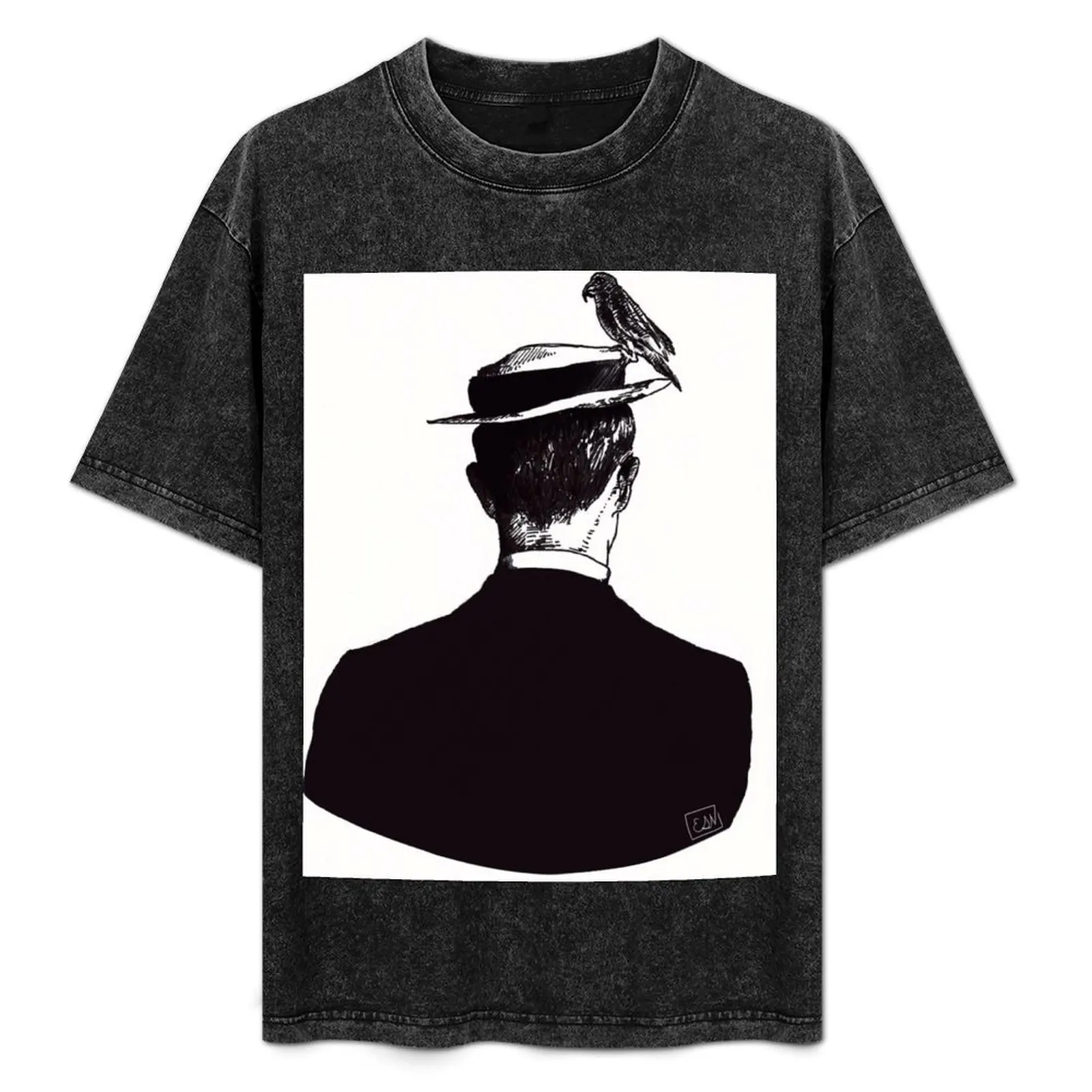 

Футболка Buster Keaton, базовая футболка из смесового хлопка с короткими рукавами