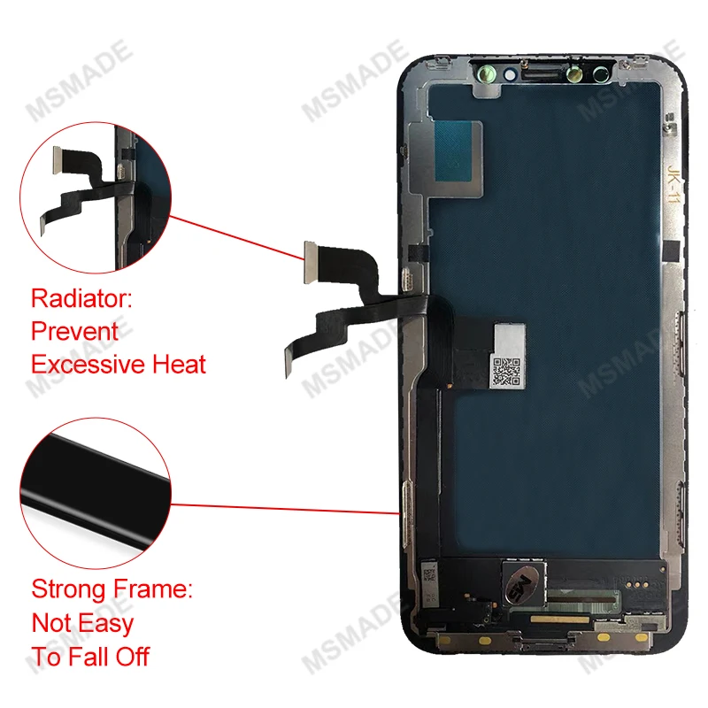 AAA+ INCELL For iPhone X LCD XR XS MAX Display Touch Screen  Digitizer OLED For iPhone 11 Pro Max LCD 12 Pro Replacement  Part