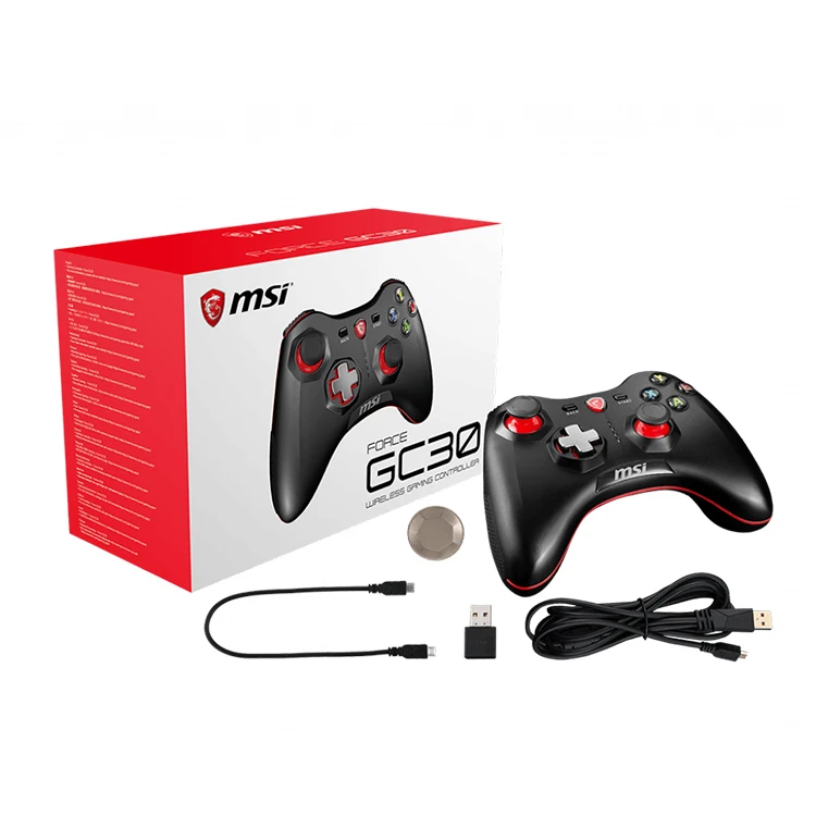 Imagem -06 - Msi Força Gc30 Controlador de Jogos Suporta pc e Sistema Android com Fio e sem Fio Gamepad Pc360 Vapor Jogos Engrenagem