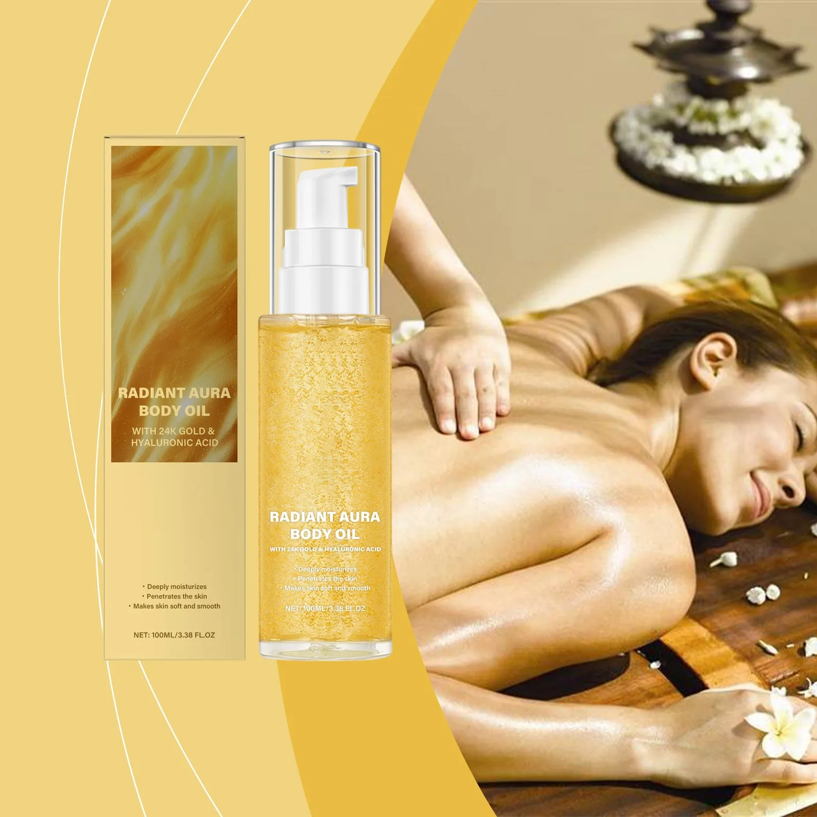 

100ml Women's Body Oil Natural Body Oil Rose Body Oil Corrector Body Oil For Moisturising Nourishing Skin Women Body Care Oil