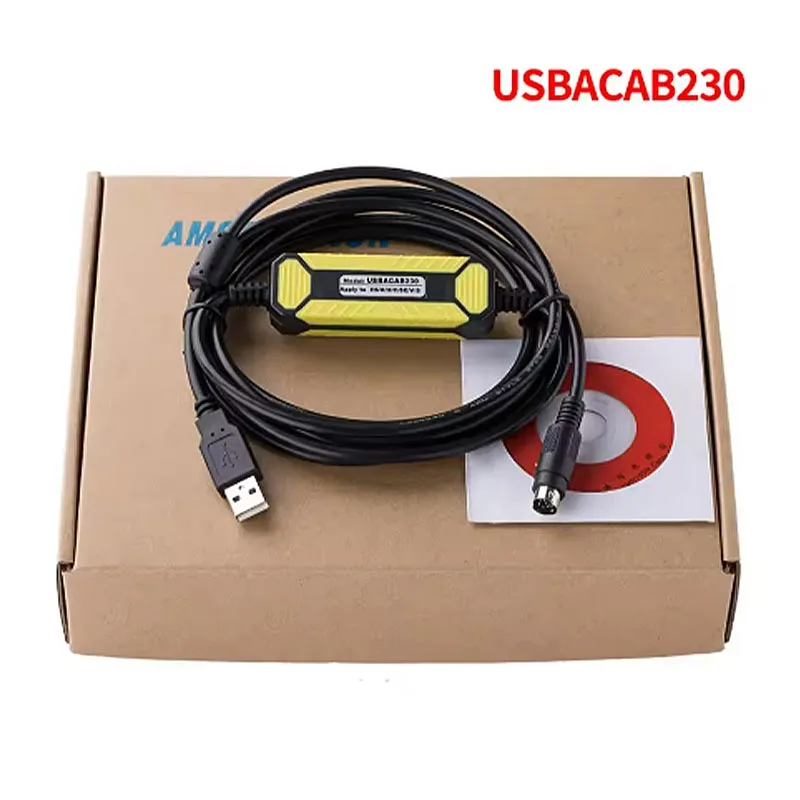 Suitable for Delta PLC programming cable dvp es ex eh ec series download data cable USBACAB230