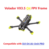 FlyFishRC Volador VX3/VX3.5 O4 FPV Frame 3inch 3.5inch Compatible with DJI O4 Air Unit Pro For FPV RC Freestyle Quadcopter Kit