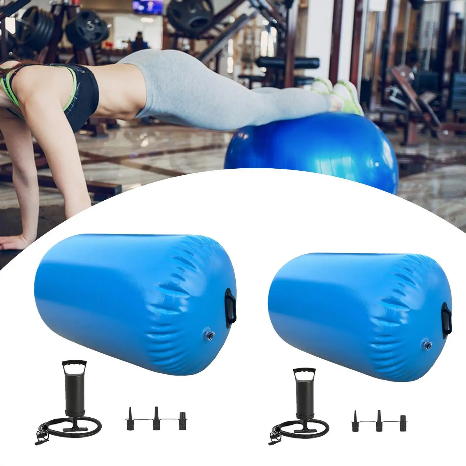 

Gymnastics Barrel Air Roller for Backhandspring Exercise Body Coordination