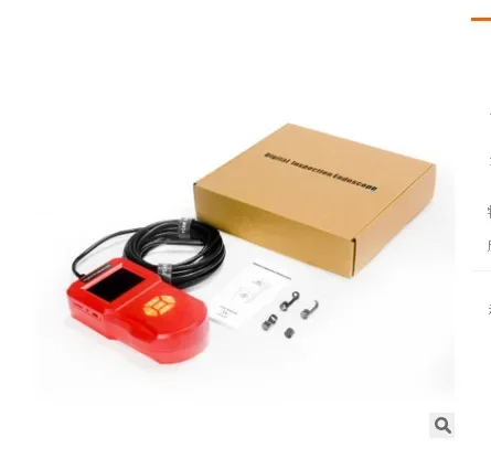 Portable on-screen endoscope for photography and video recording Industrial pipeline waterproof 8 adjustable lights Endoscope