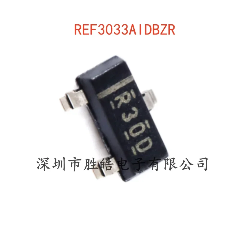 (5PCS)  NEW   REF3033AIDBZR   3.3V    Voltage Reference  Chip    SOT-23    REF3033AIDBZR    Integrated Circuit