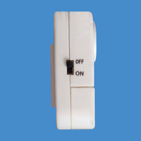 Wireless Magnetic Sensor Door Window Entry Alarm White 90db Security Bell Home Office Protection Door Entry Alarm