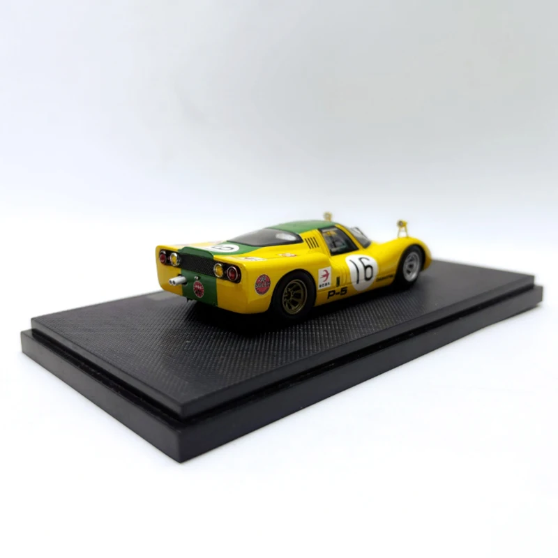 EBBRO Diecast 1:43 escala P-5 Japón GP 1968 coche en miniatura de aleación colección de simulación terminada decoración niño regalo exhibición