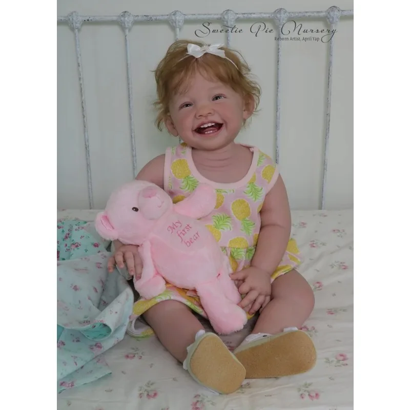 23Inch Unassembled Reborn Doll Kit Mila Unpainted Blank DIY Parts