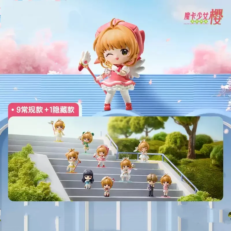 

100% Origina Cardcaptor Sakura Series Blind Box Guess Bag Mystery Box Toys Doll Cute Anime Figure Desktop Ornaments Gift