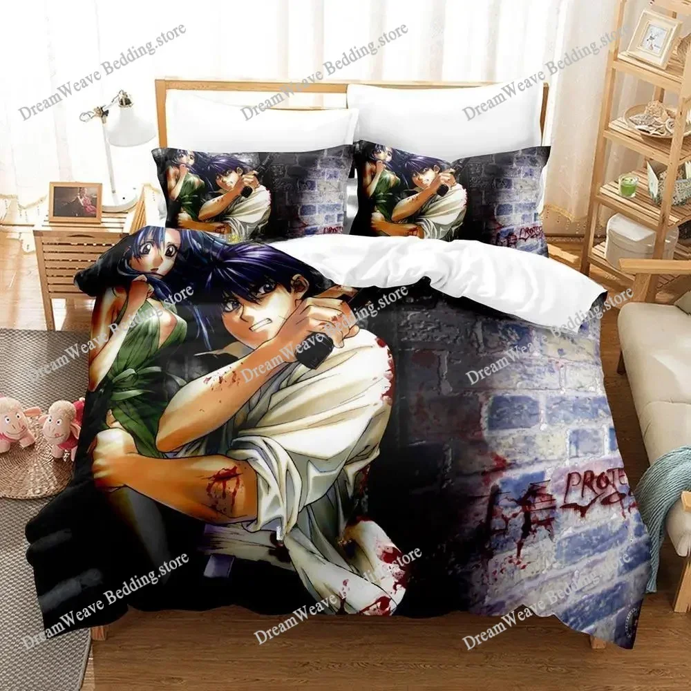 

3D Print Full Metal Panic Bedding Set Boys Girls Twin Queen King Size Duvet Cover Pillowcase Bed Boys Adult Home Textileextile
