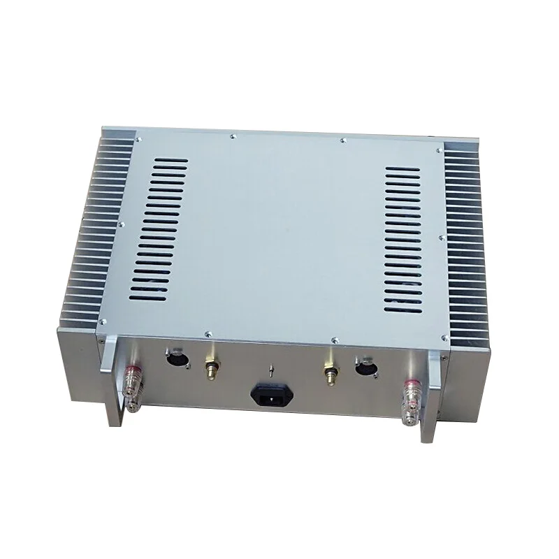 Telaio per amplificatore di potenza interamente in alluminio da 430 * 310 * 120 mm con dissipatore di calore Custodia per amplificatore audio fai da te Shell