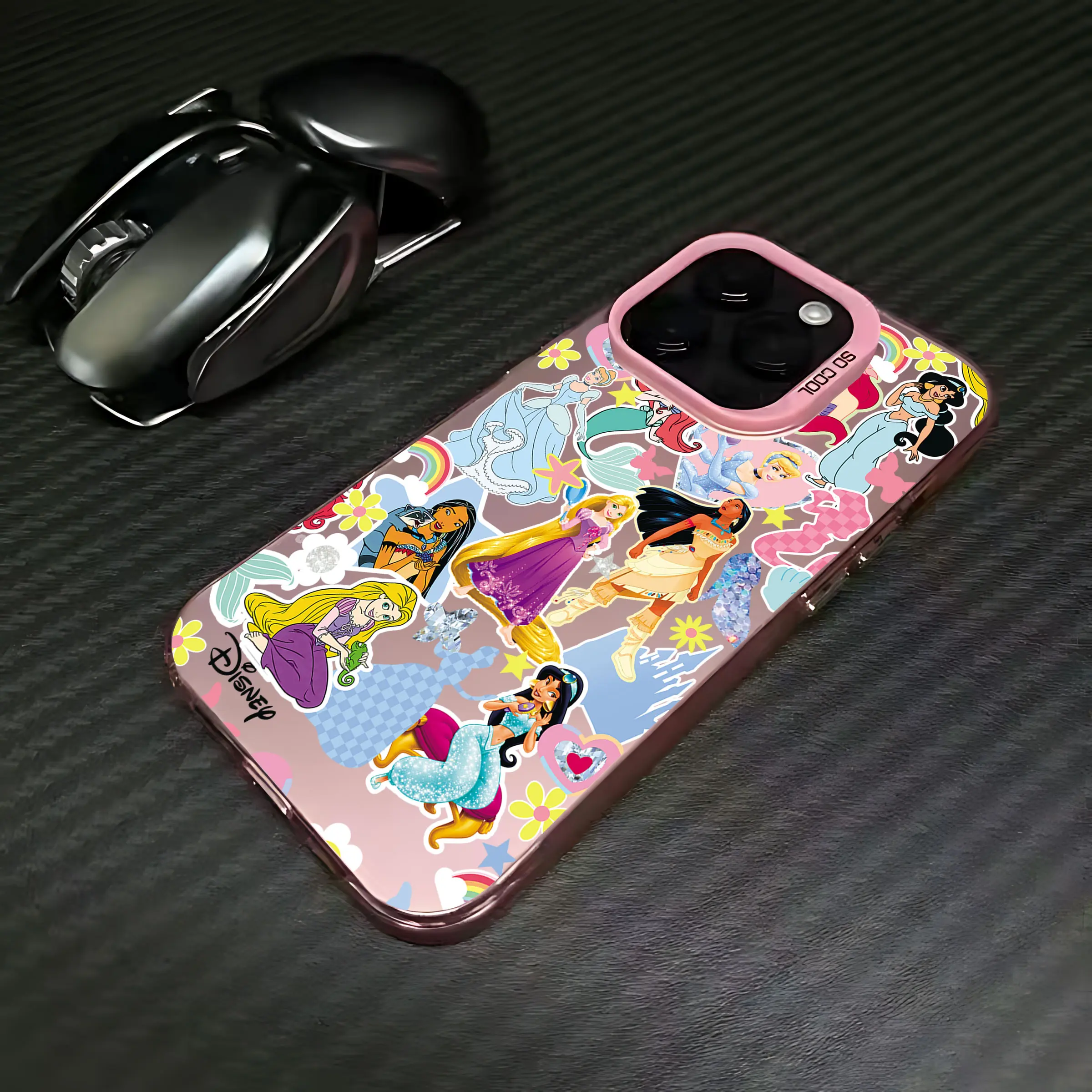 Disneys Princess Case for Samsung A73 A72 A55 A54 A53 A35 A34 A33 A32 A30 A24 A23 A22 A14 A05 4G 5G Matte Shockproof Cover