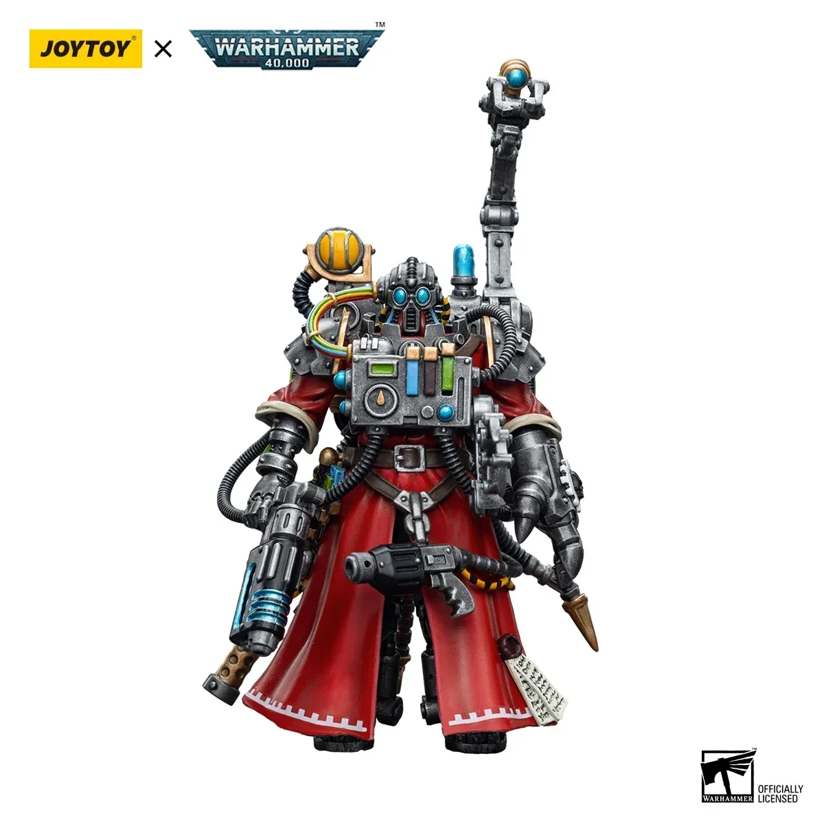 

JOYTOY Warhammer 40k 1/18 Фигурка Deptus Mechanicus Cybernetica Datasmith Коллекционная модель 12 см
