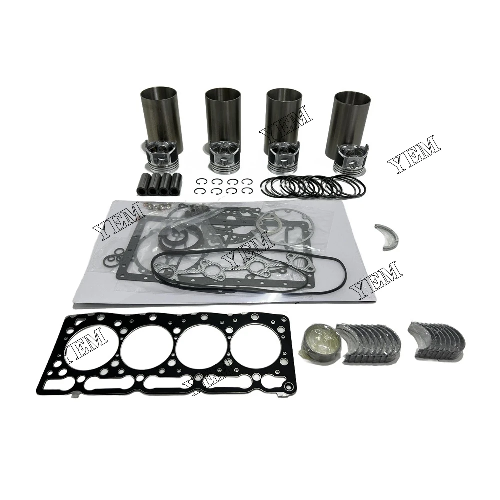 New V1505 Overhaul Rebuild Kit For Kubota Engine Parts B2910 B3000 Bb260 Tractor