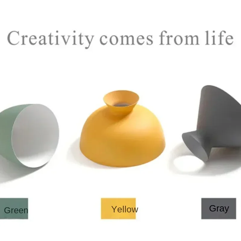 

Creative Wooden Iron Single-Head Chandelier for Bedroom Bedside Country Style Lighting Fixture Dining Room Living