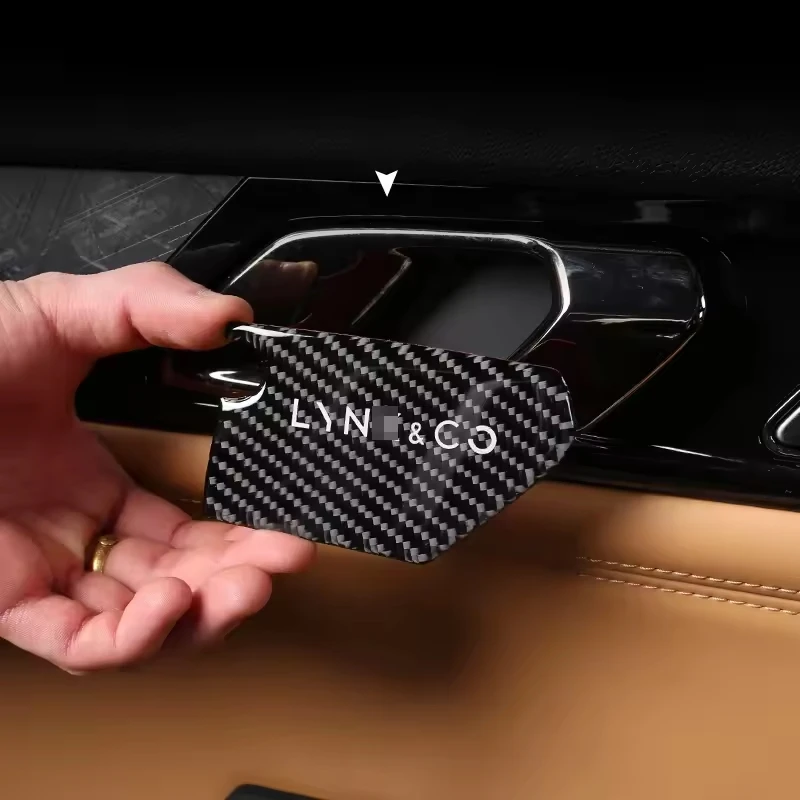 

Inner Door Bowl Patch PHEV Modification For Lynk&Co 01 2021-2024 Special Interior Car Accessories Handle Protection Decoration