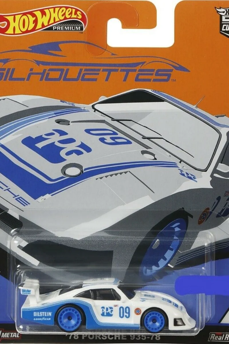 ใหม่ฮอทวีลส์ซิลลูเอทรถรุ่นพรีเมี่ยมซีรีส์ 1/64 RWB ปอร์เช่ 930 ของสะสมรูปแบบเครื่องประดับห้องของขวัญเด็ก