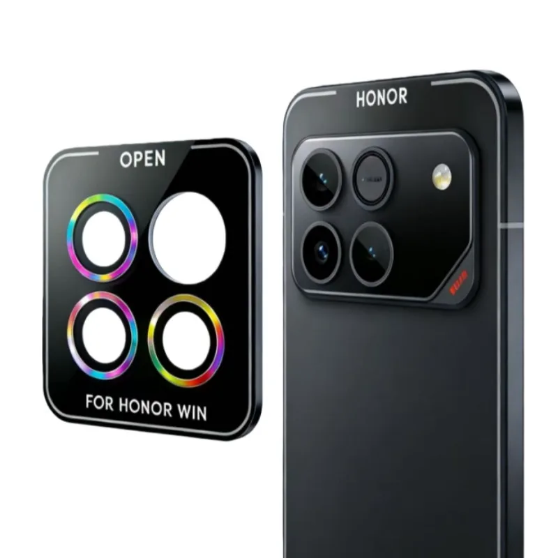 

1 комплект защитной пленки для объектива Honor Win RT, металлическое кольцо, защитные пленки для камеры Honor Winrt, стеклянная пленка для объектива