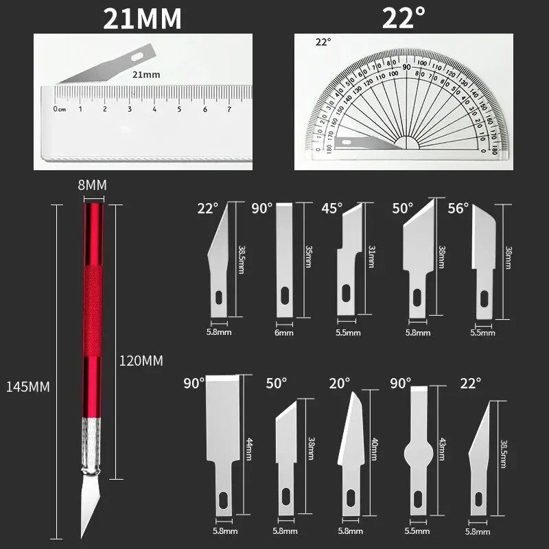 13 sztuk nóż do rzeźbienia w metalu styl pióra artystyczna pieczęć cięcie ręczne połączenie wycinania papieru antypoślizgowy gadżet DIY precyzyjne